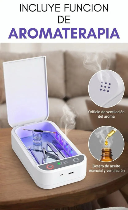 Esterilizador de LUZ ULTRAVIOLETA UV - tecnología SafeGuard. V